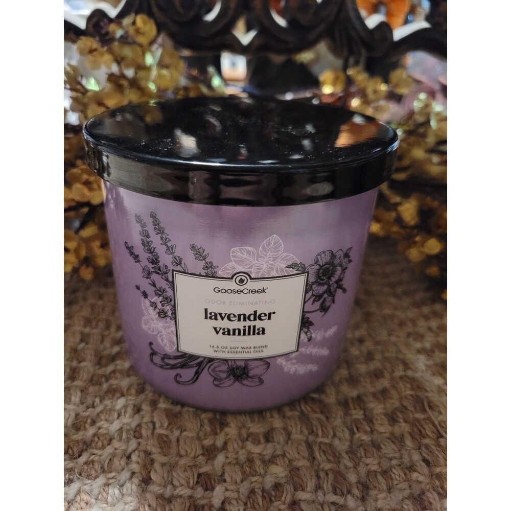 Lavender Vanilla - Goose Creek 3-wick Candle